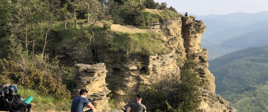 Il bellissimo ed iconico monte Adone